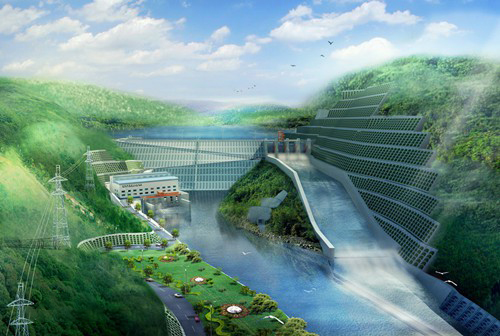 汇川老挝南塔河1号水电站项目